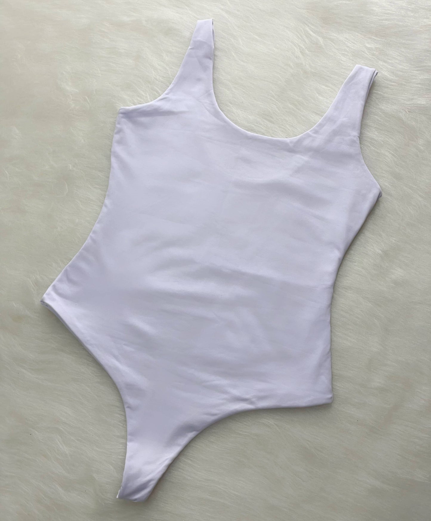Body de tiras blaco