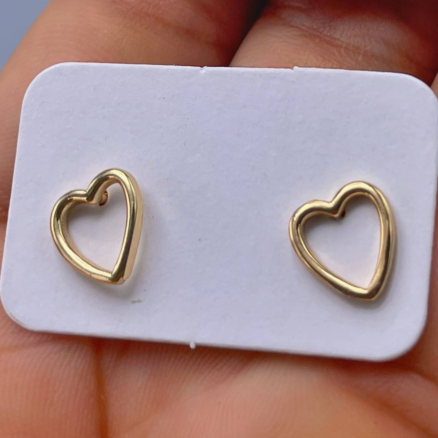 Topos en forma de silueta de corazón