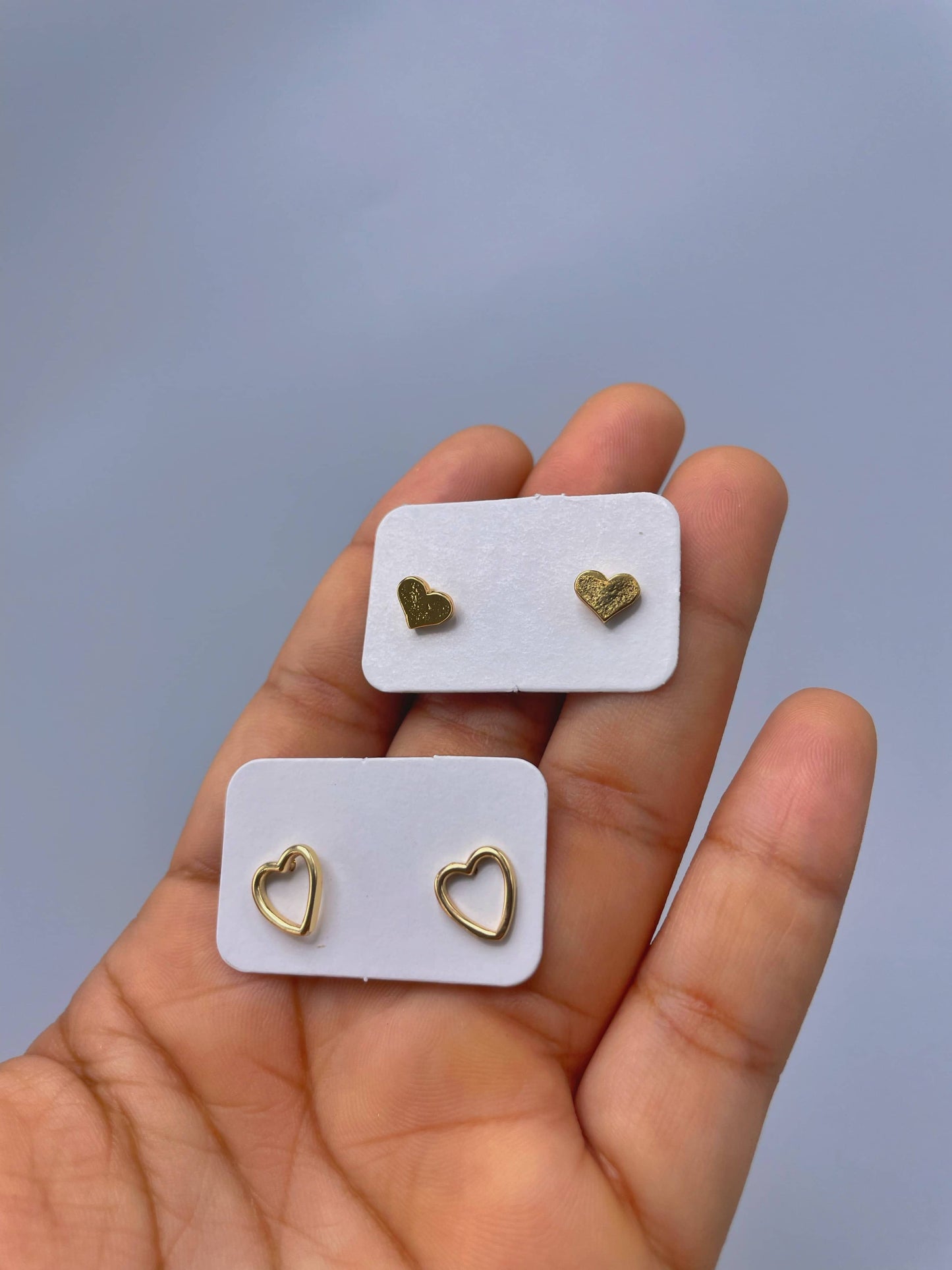 Topos en forma de silueta de corazón