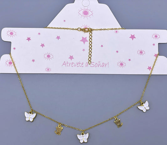 Choker mariposas