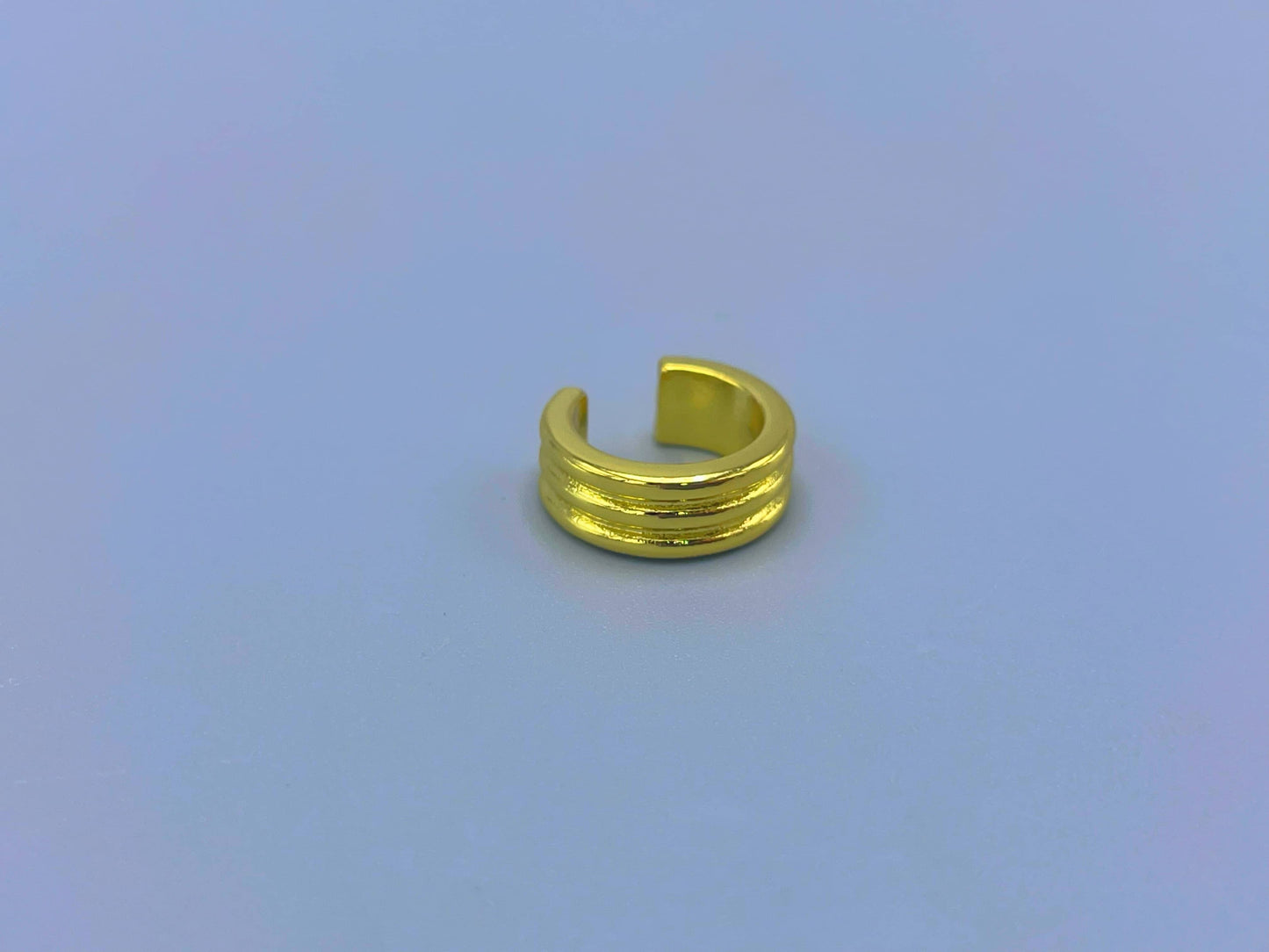 Earcuff ajustable rodio