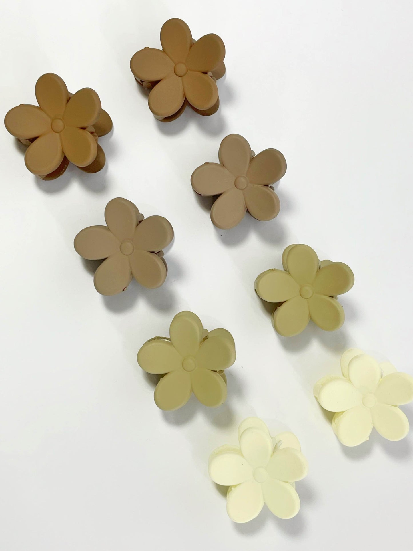 Mini pinzas forma de flor