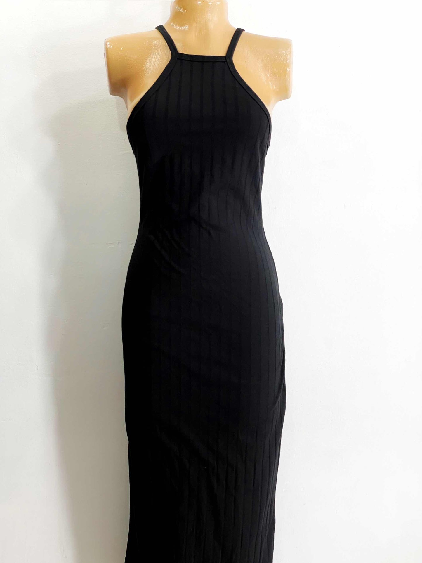 Vestido largo negro