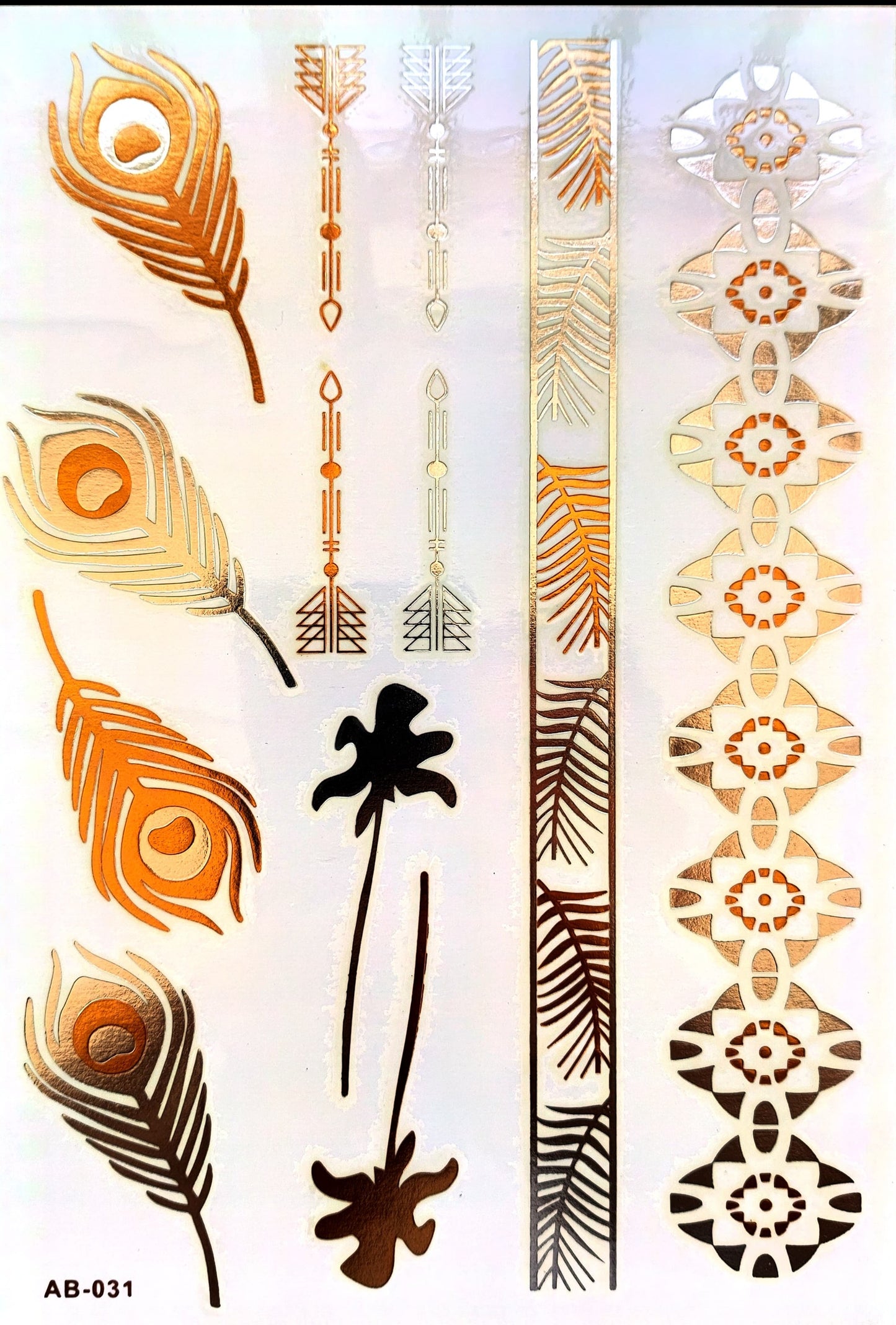Tatoo metalizados dorados