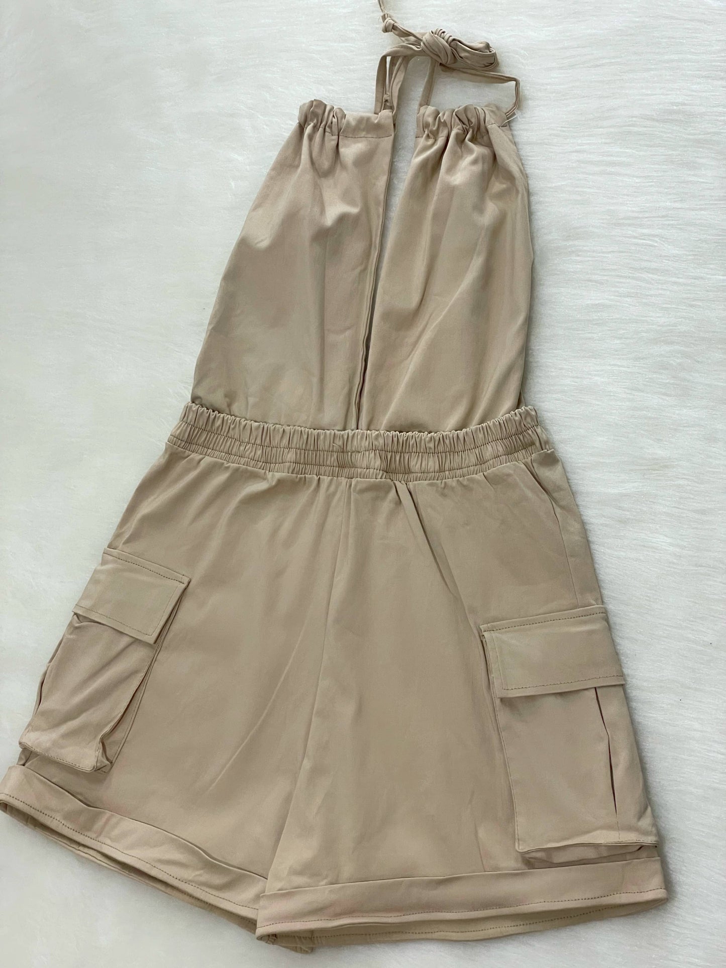 Enterizo beige