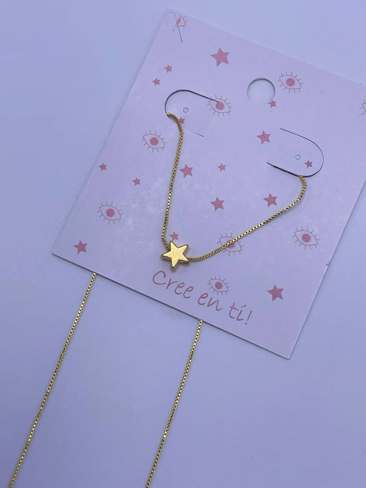 Cadena sencilla dije estrella