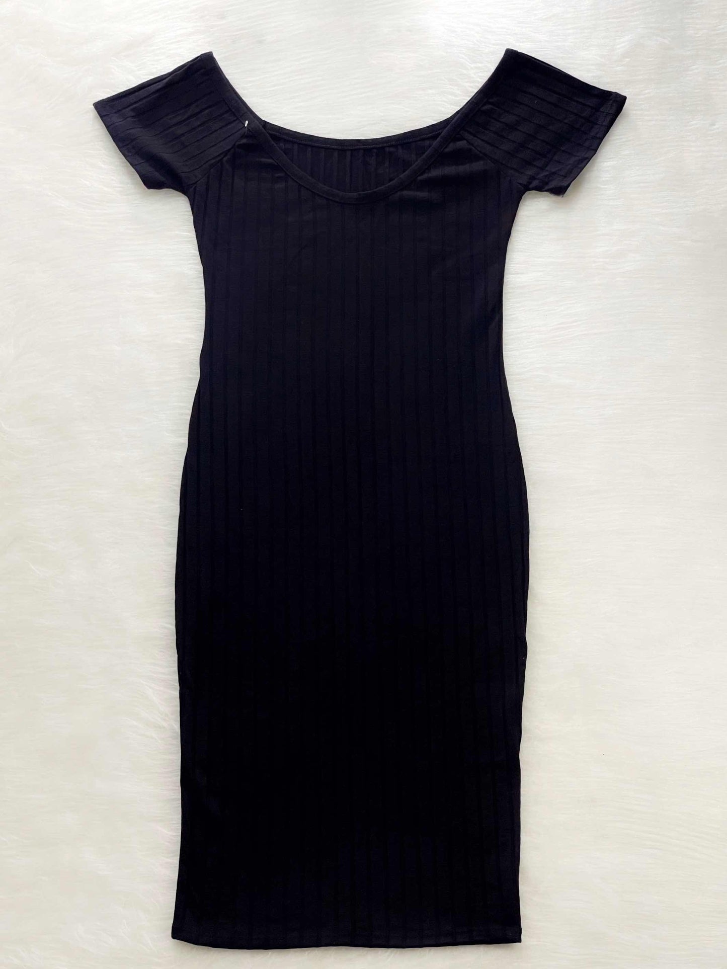 Vestido de mangas negro