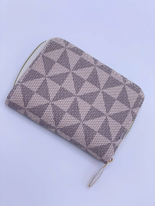 Tarjetero beige