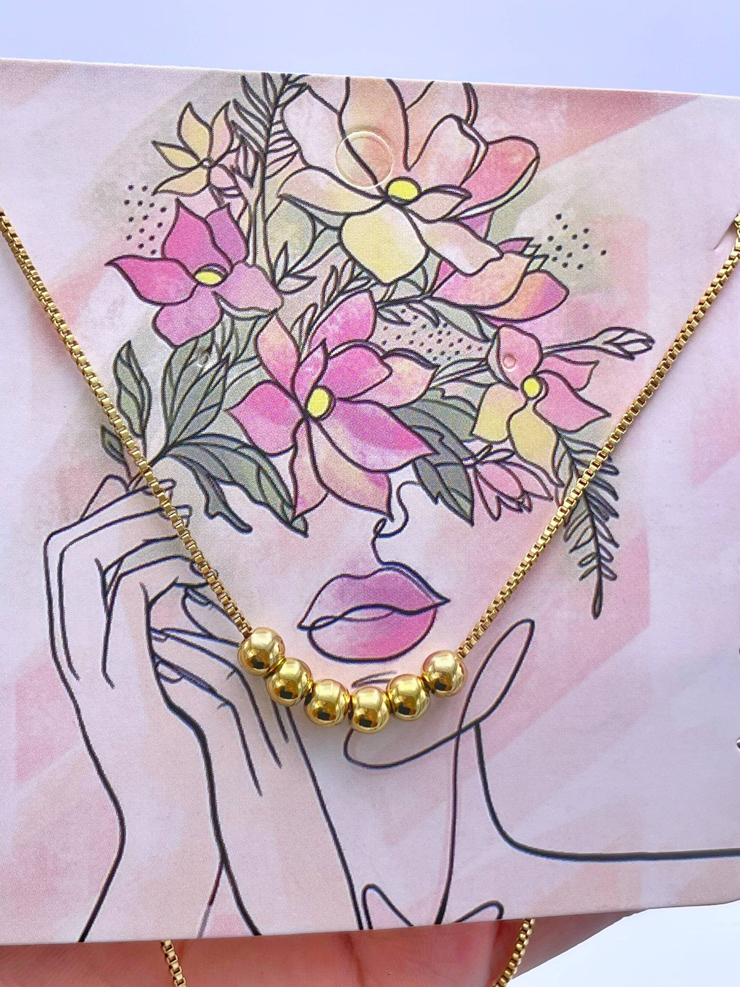 Cadena de balines x6