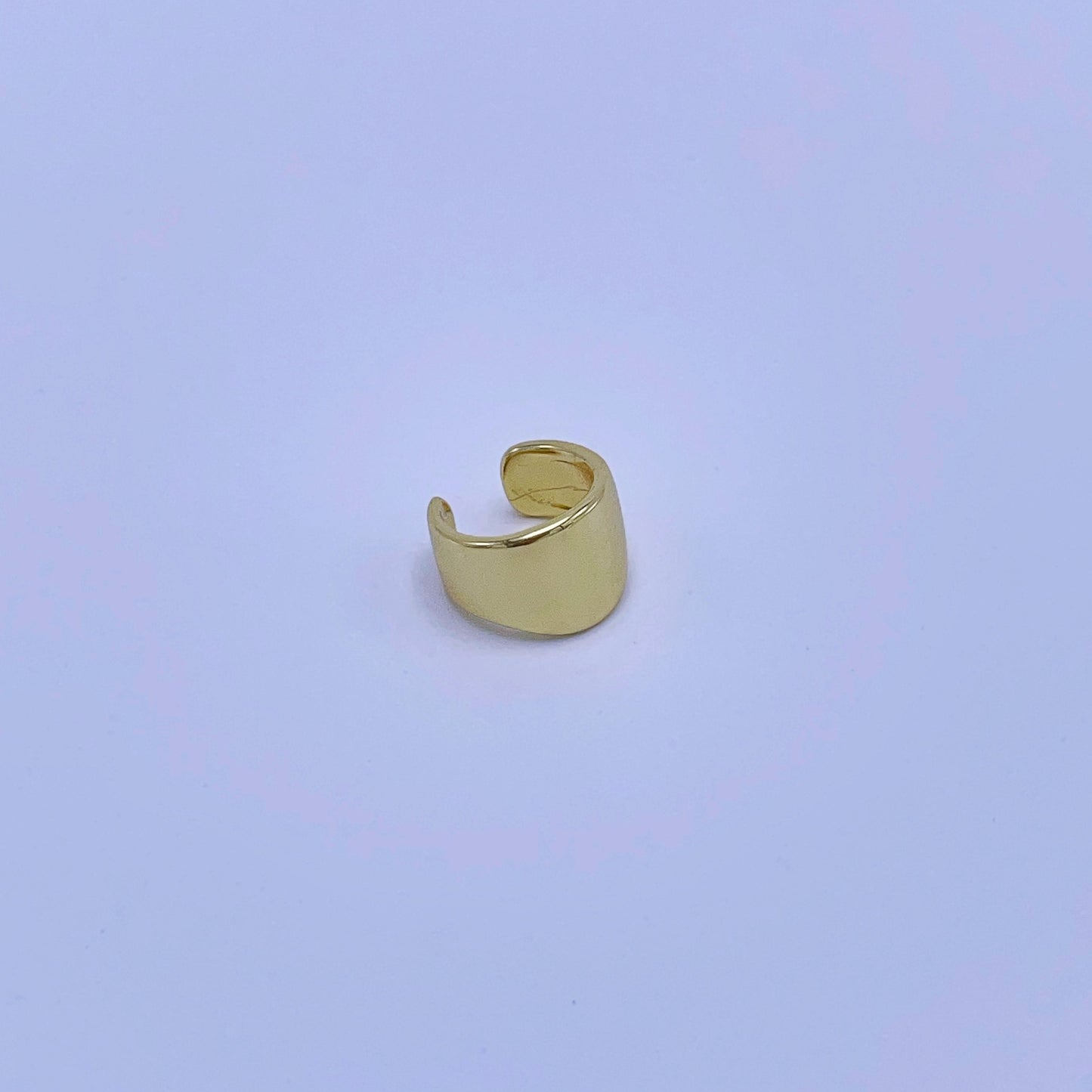 Earcuff ajustable rodio