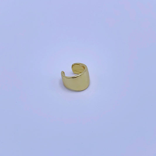 Earcuff ajustable rodio