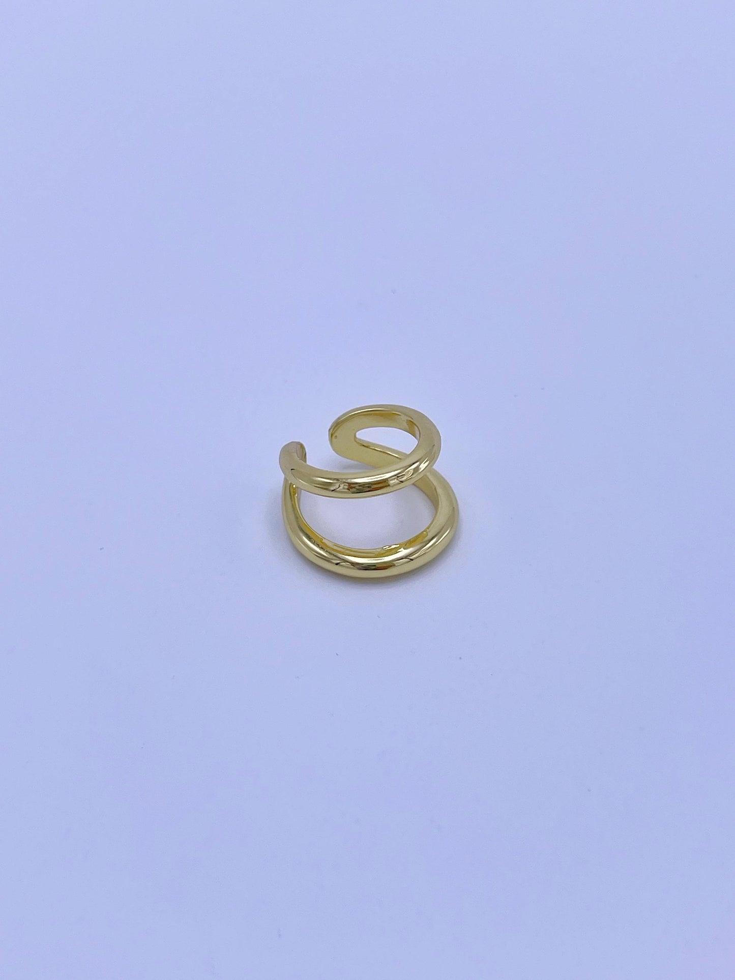 Earcuff ajustable rodio