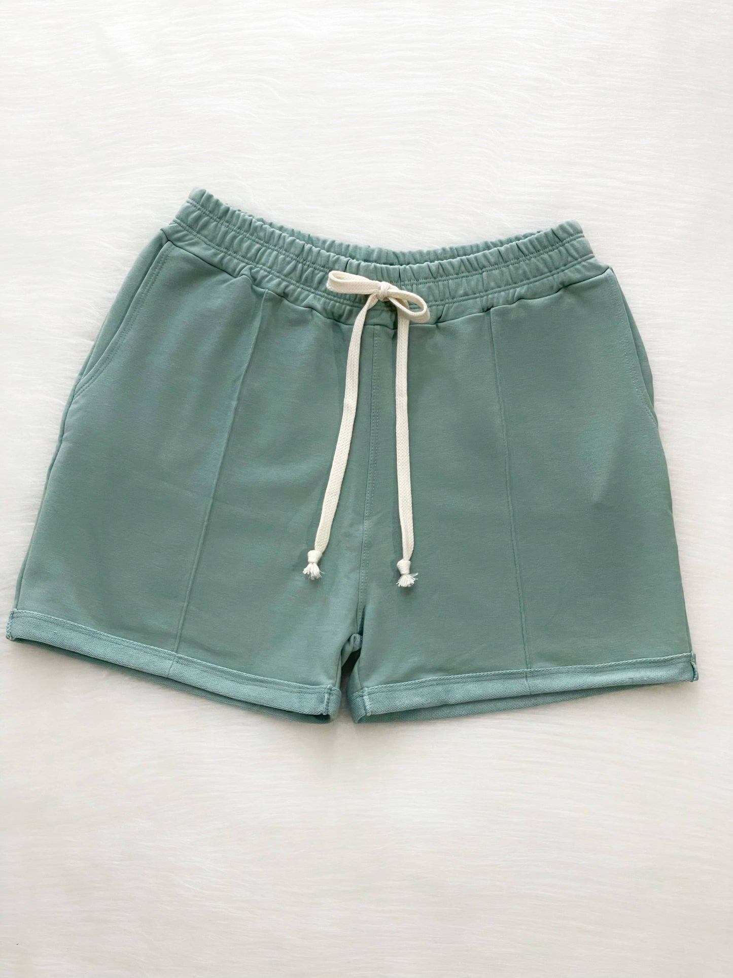 Short ajustable verde agua marina