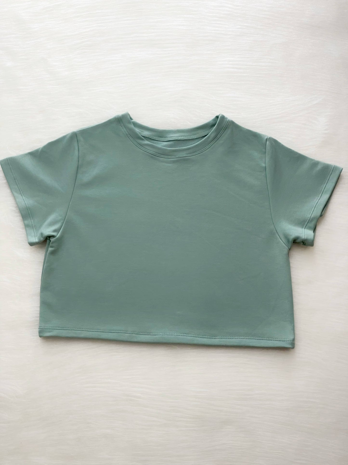 Camisa básica verde agua marina