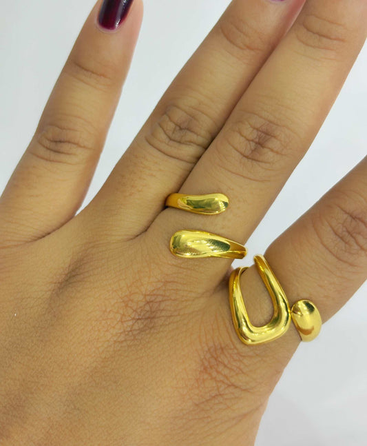 Anillo graduable doble