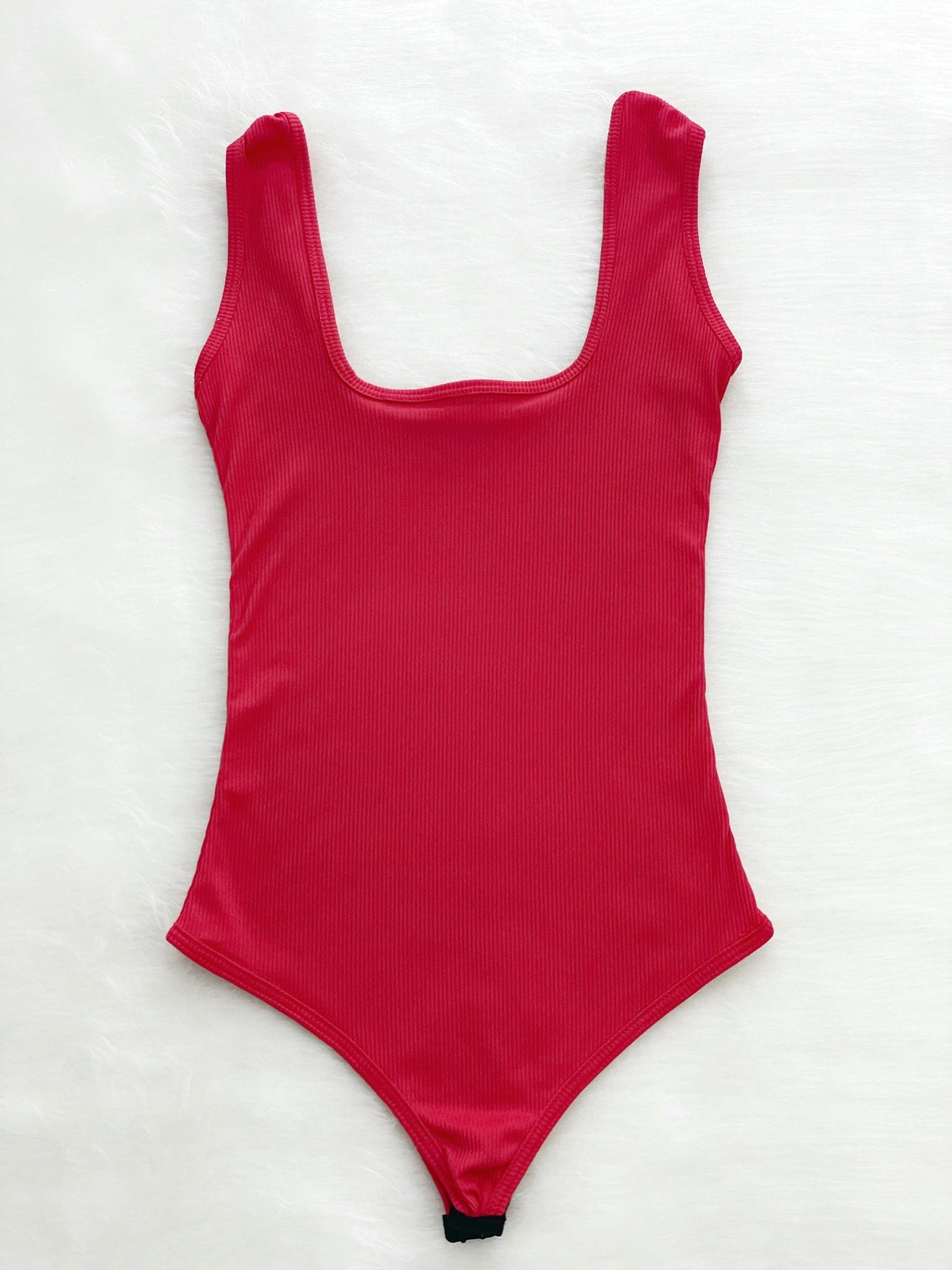 Body de tiras rojo