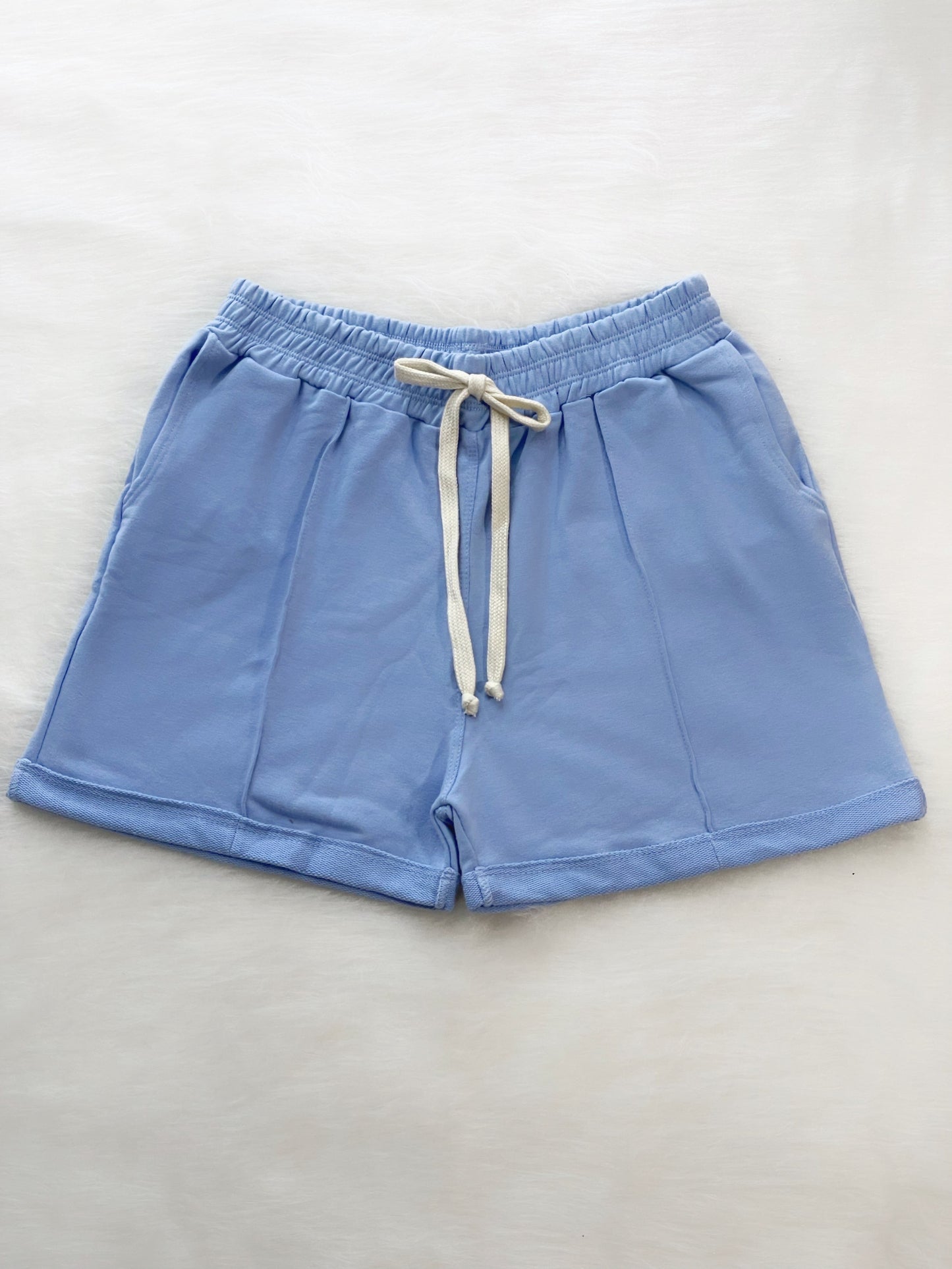 Short ajustable azul cielo