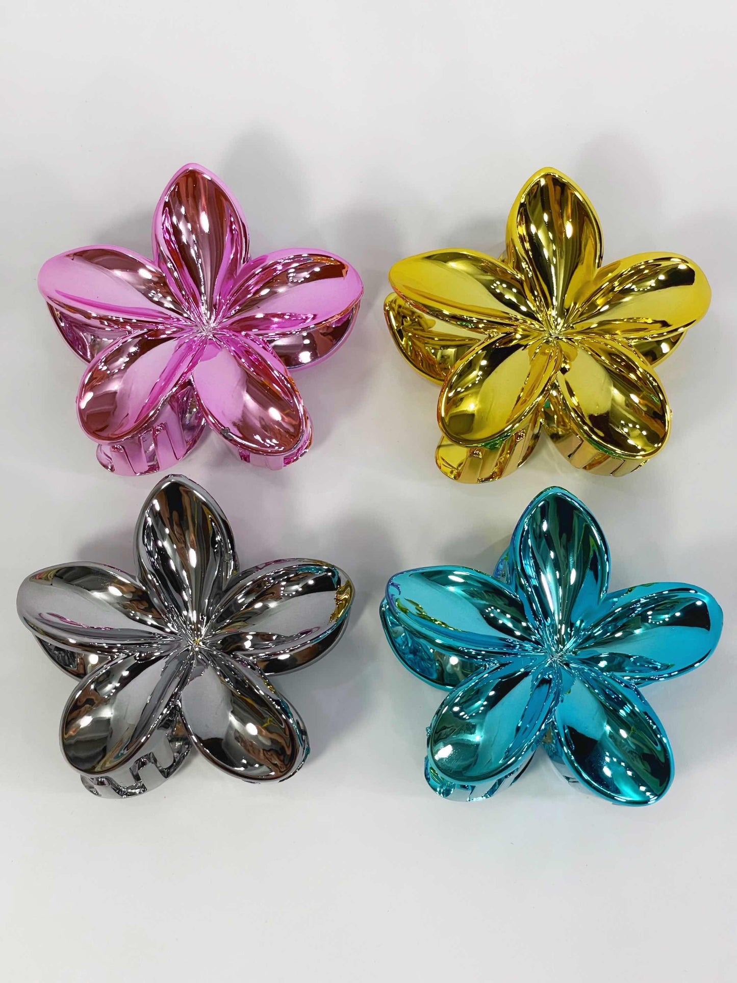 Pinza en forma de flor