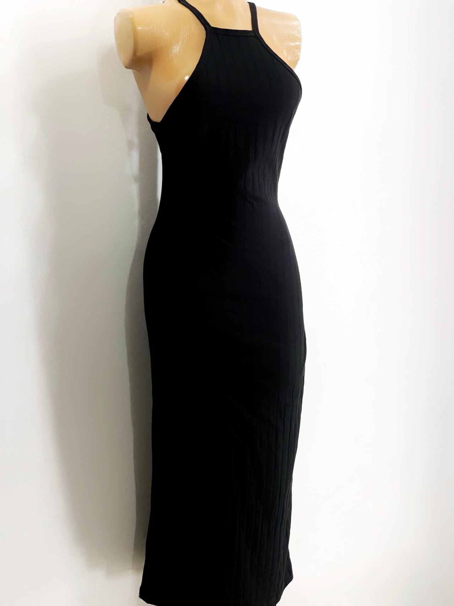 Vestido largo negro