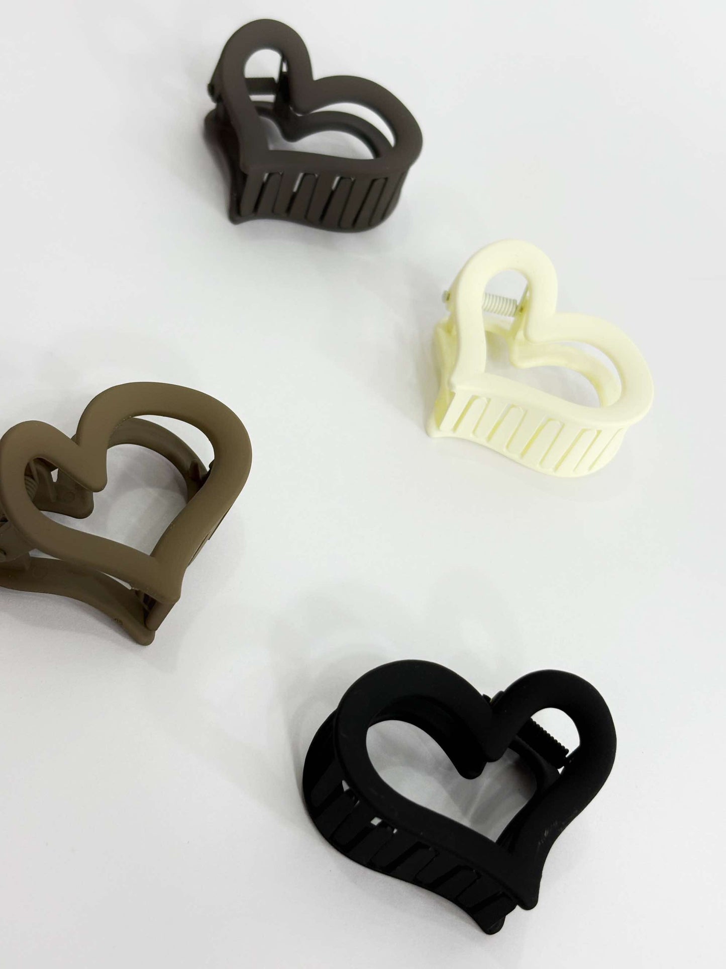 Mini pinzas forma corazon