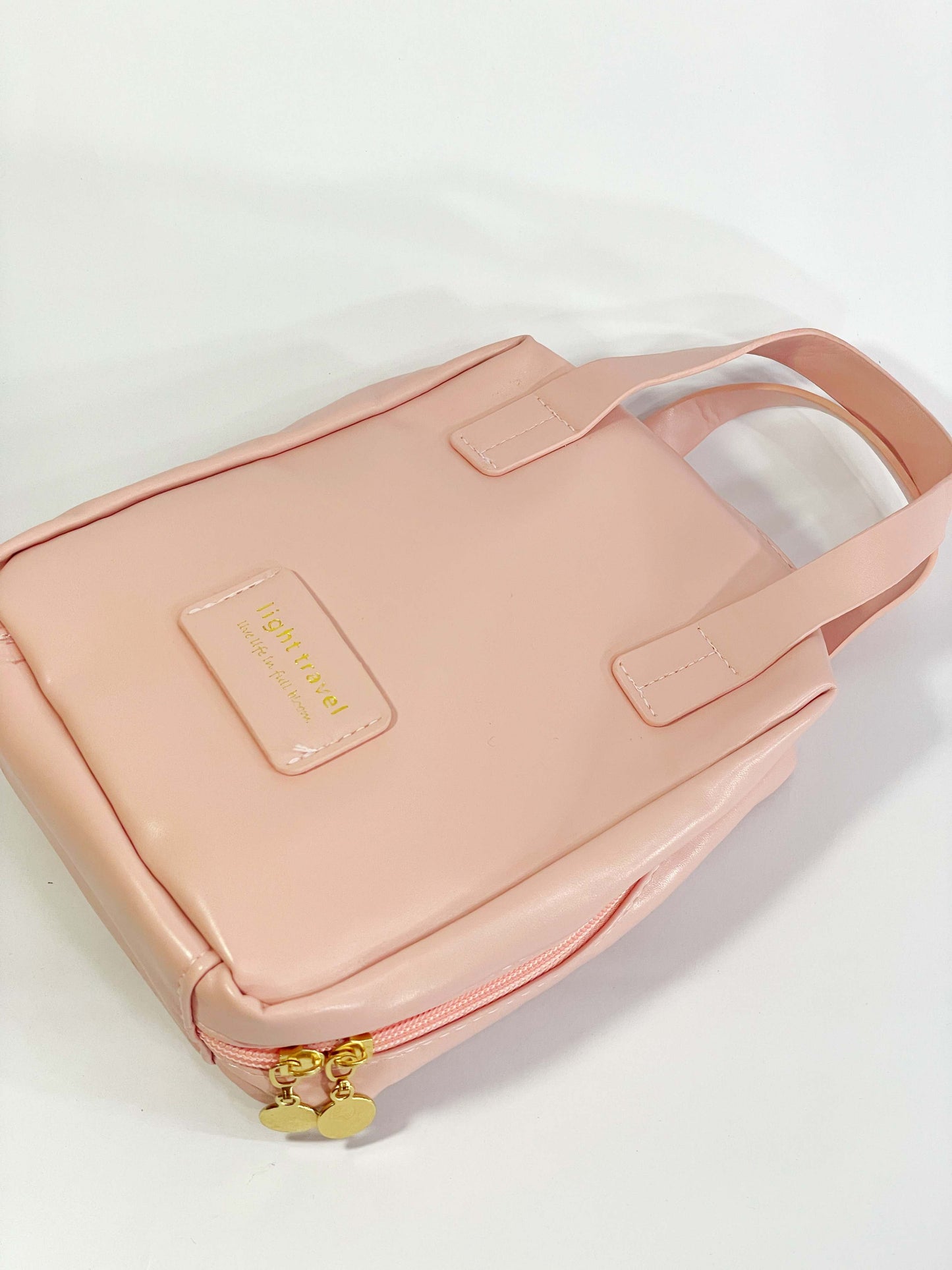 Neceser estilo bolsa rosa