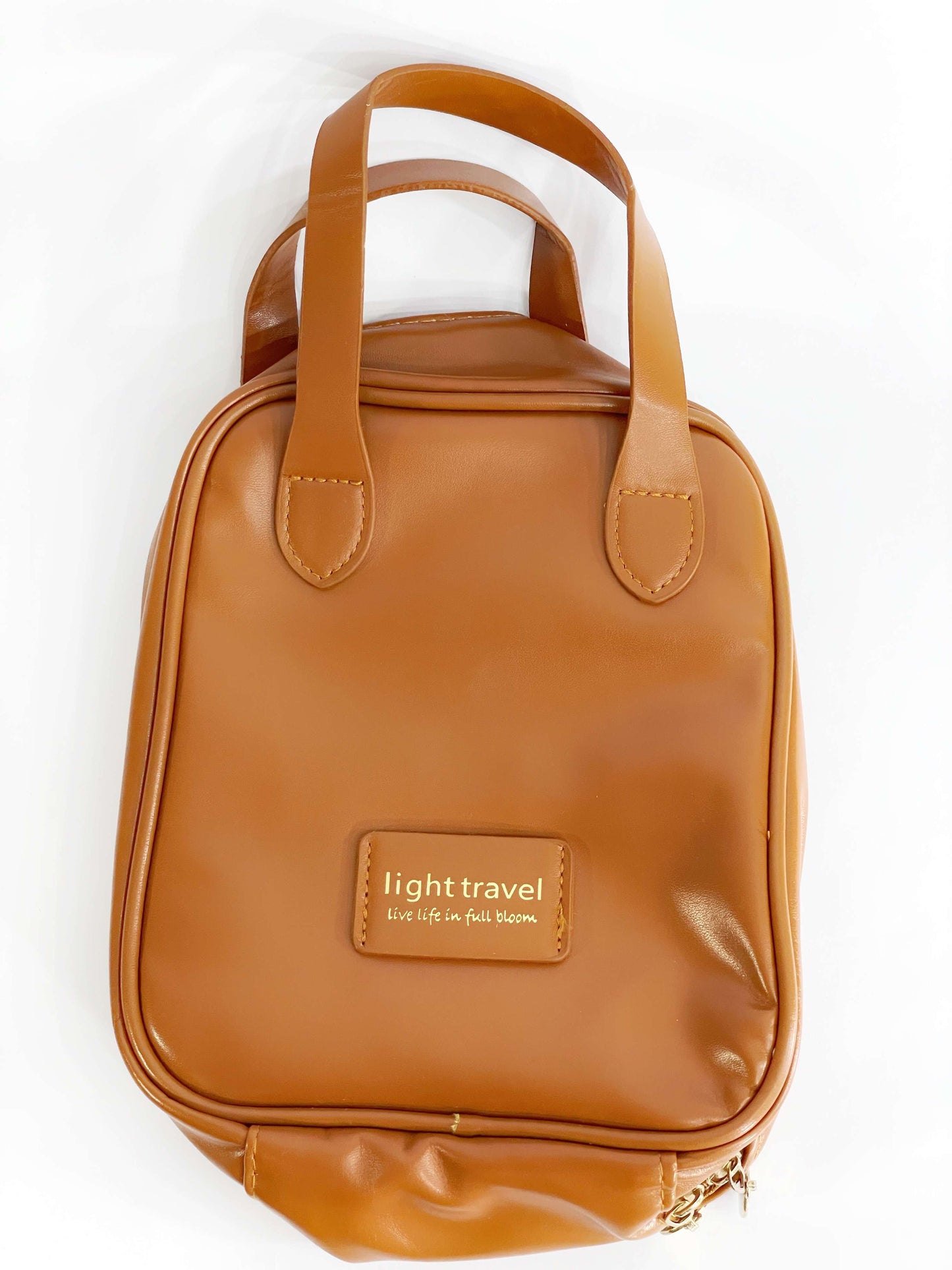 Neceser estilo bolsa café