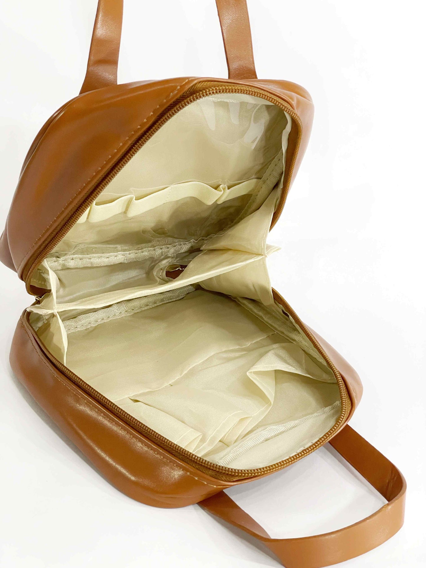 Neceser estilo bolsa café