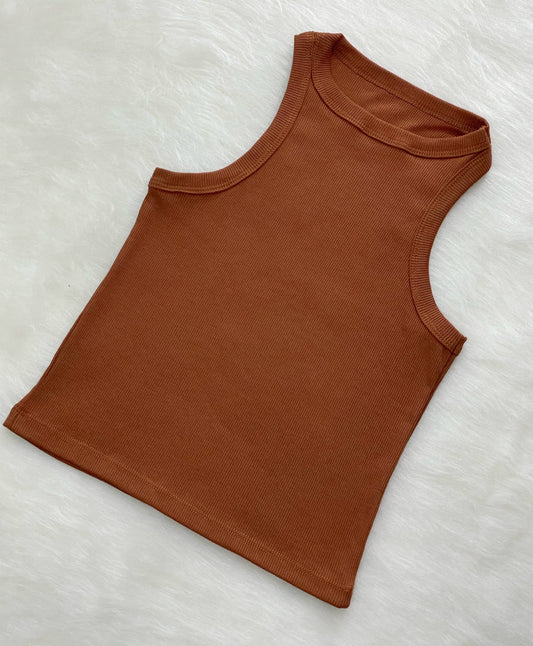 Blusa esqueleto terracota