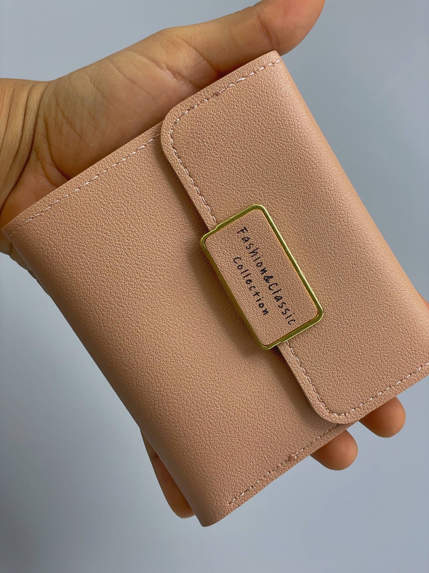 Cartera sencilla rosa