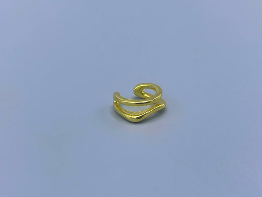 Earcuff ajustable rodio