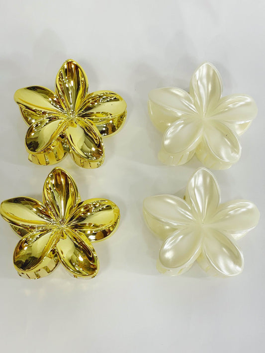 Pinza en forma de flor