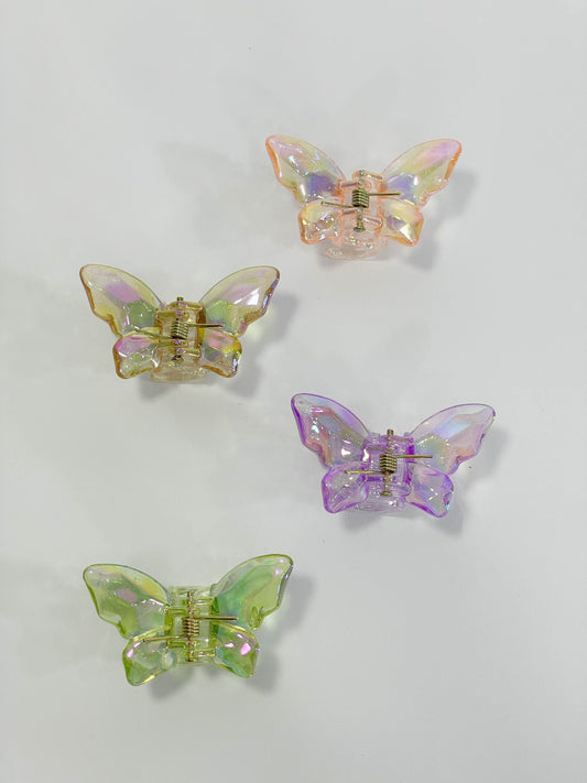 Pinza en forma de mariposa