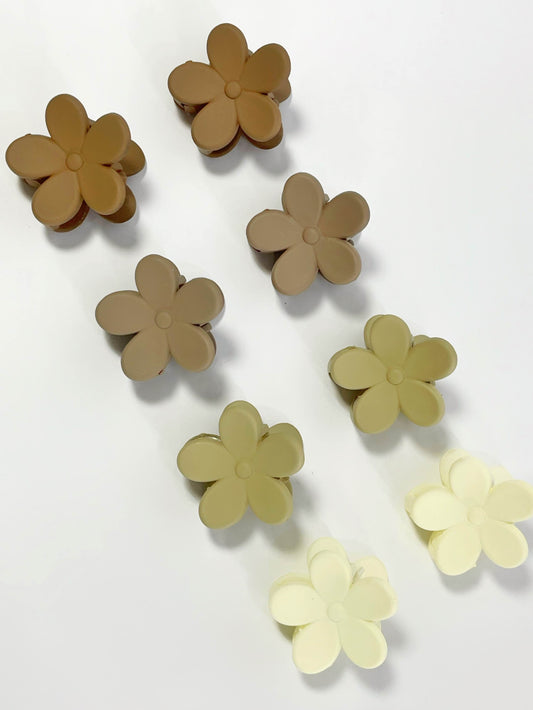Mini pinzas forma de flor