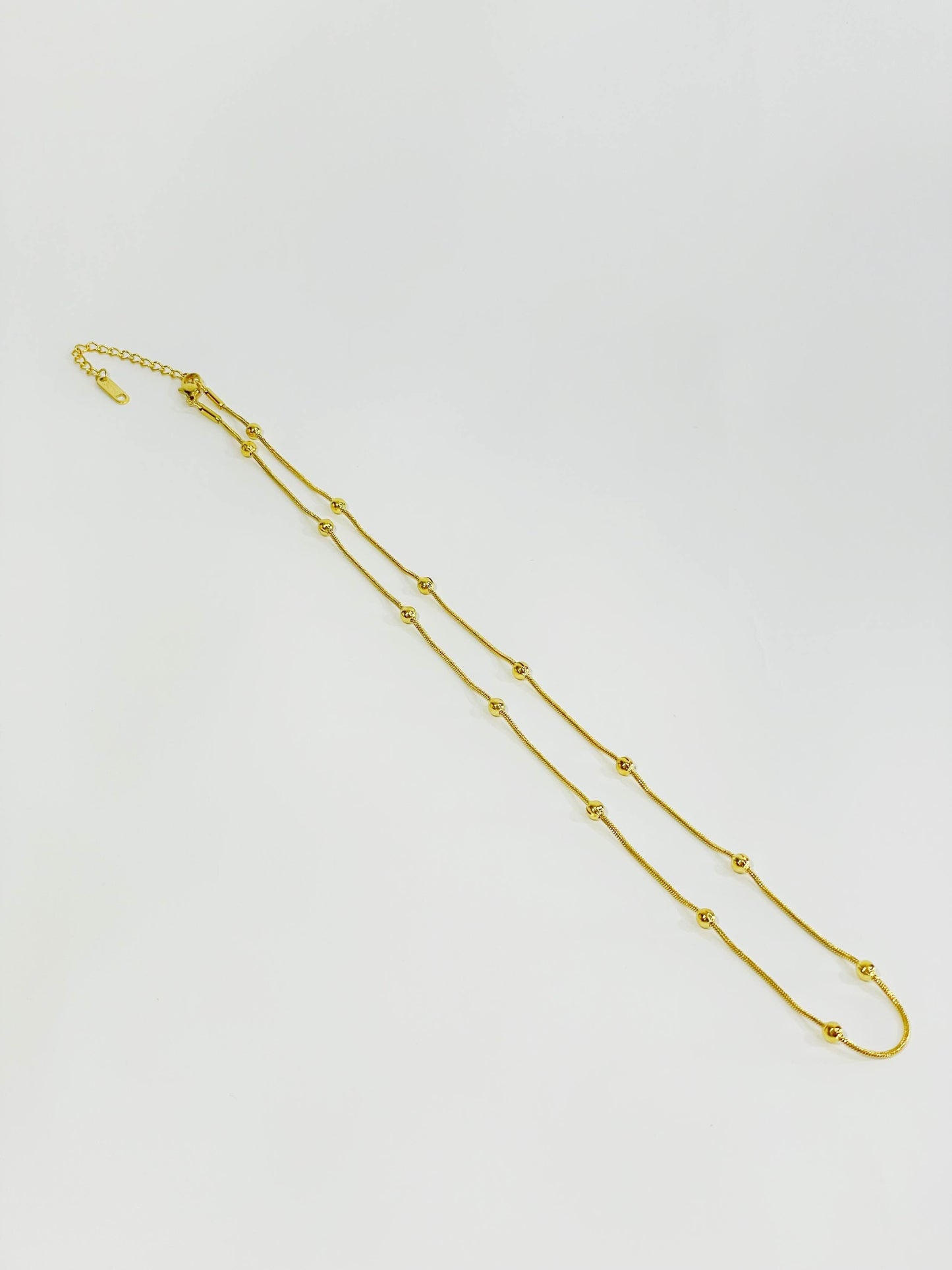 Cadena cola de raton con balines