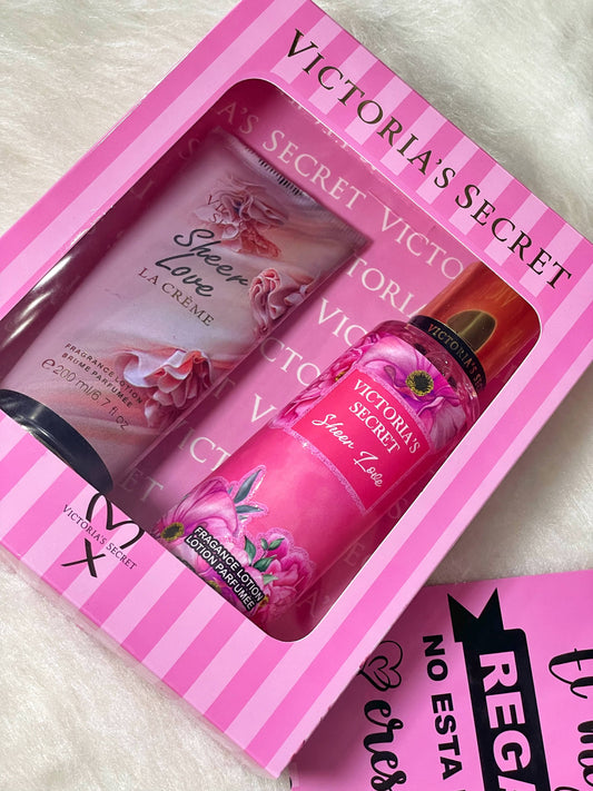 Set splash + crema sheer love