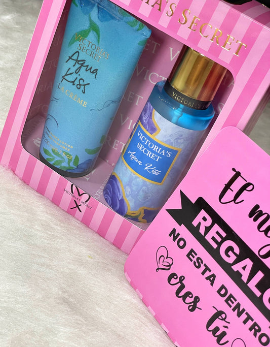Set splash + crema aqua kiss