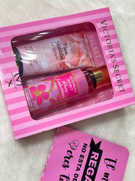 Set splash + crema pure seduction