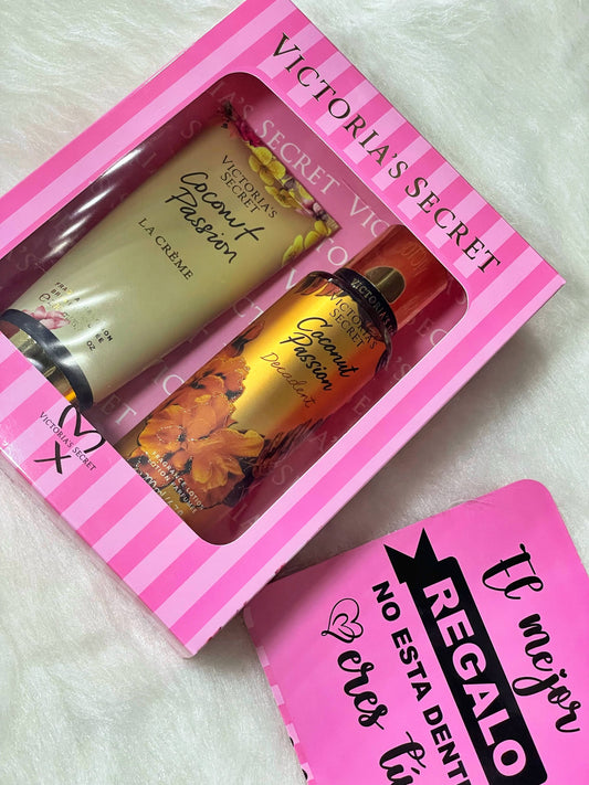 Set splash + crema coconut passion