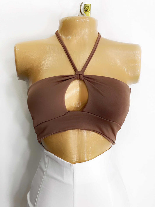 Crop top nude