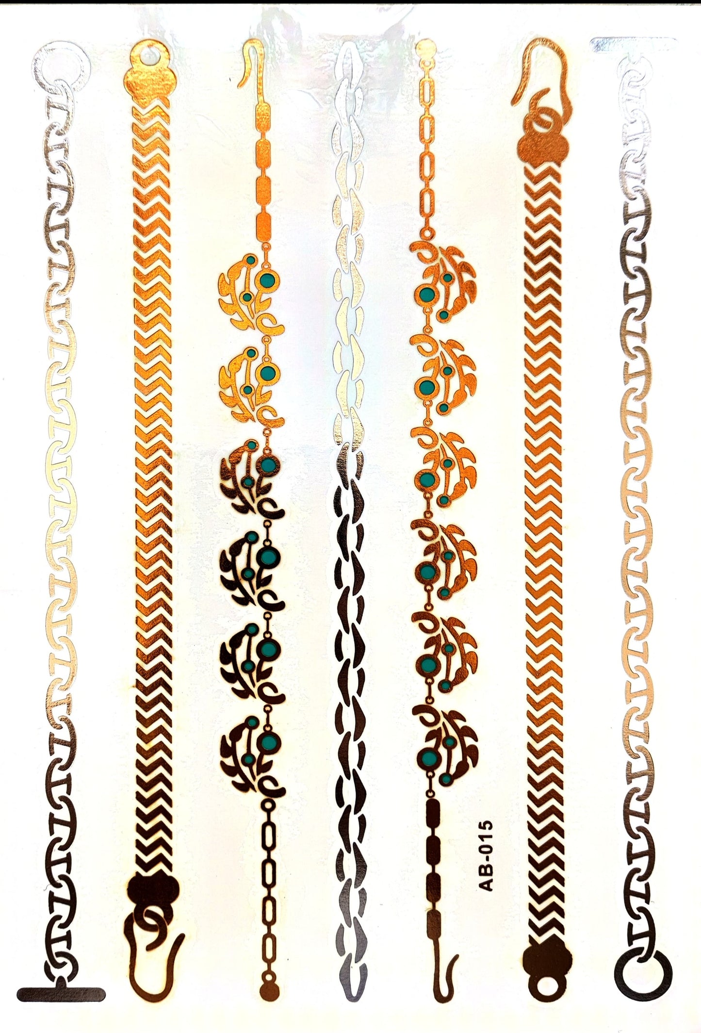 Tatoo metalizados dorados