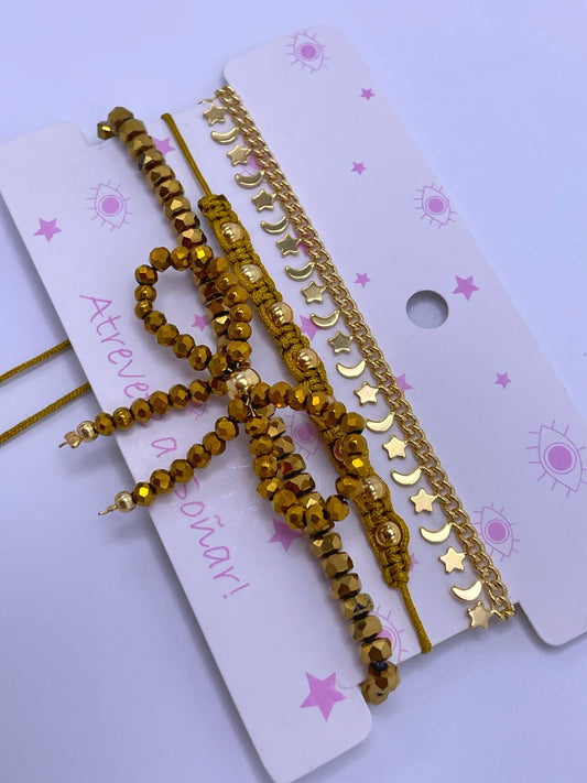 Pulsera de lazo x3