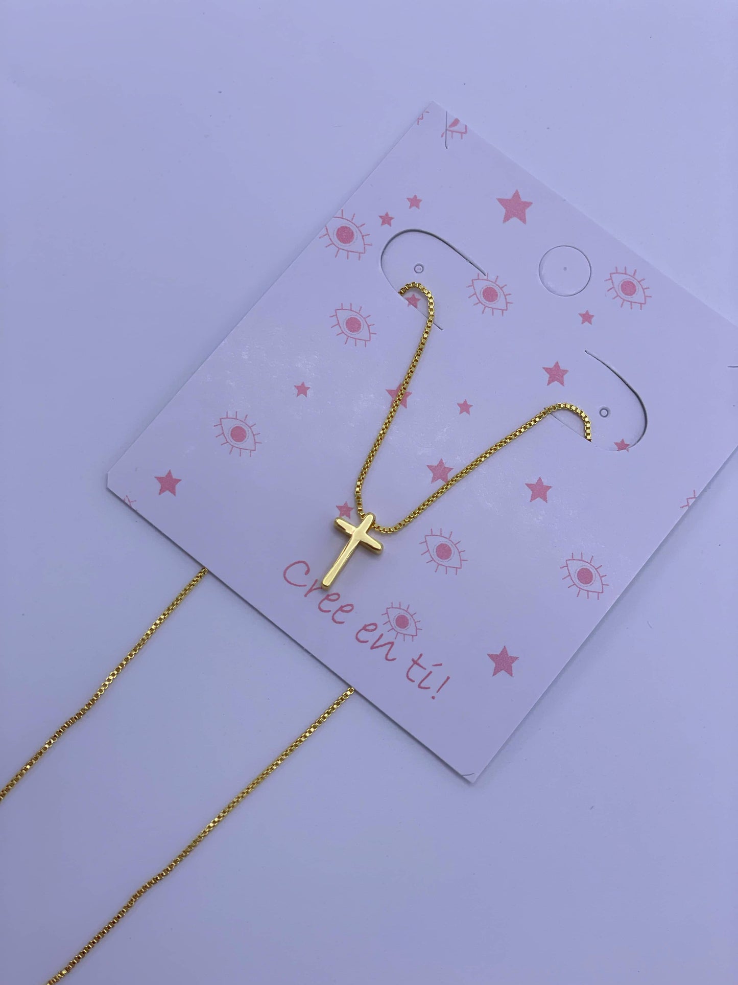 Cadena sencilla dije cruz