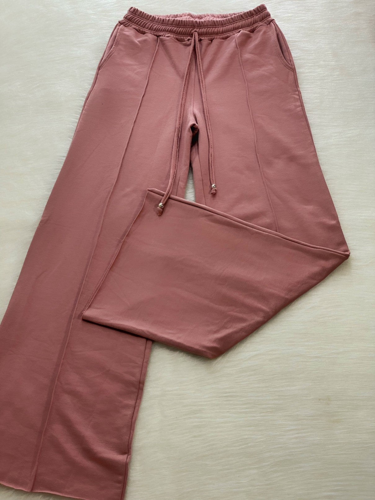 Pantalón bota campana palo de rosa