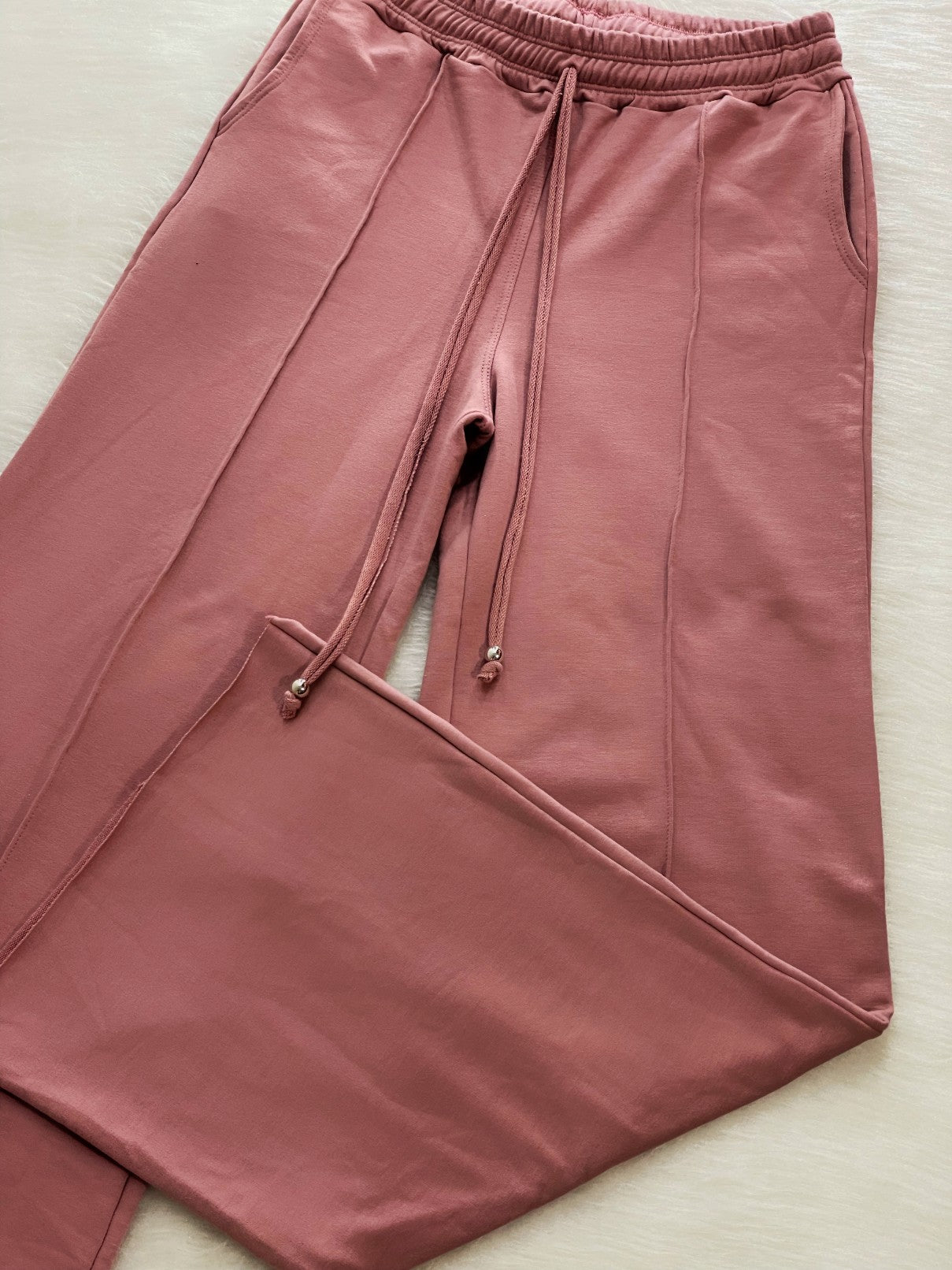 Pantalón bota campana palo de rosa