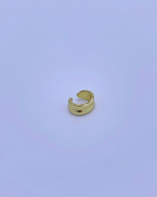 Earcuff ajustable rodio