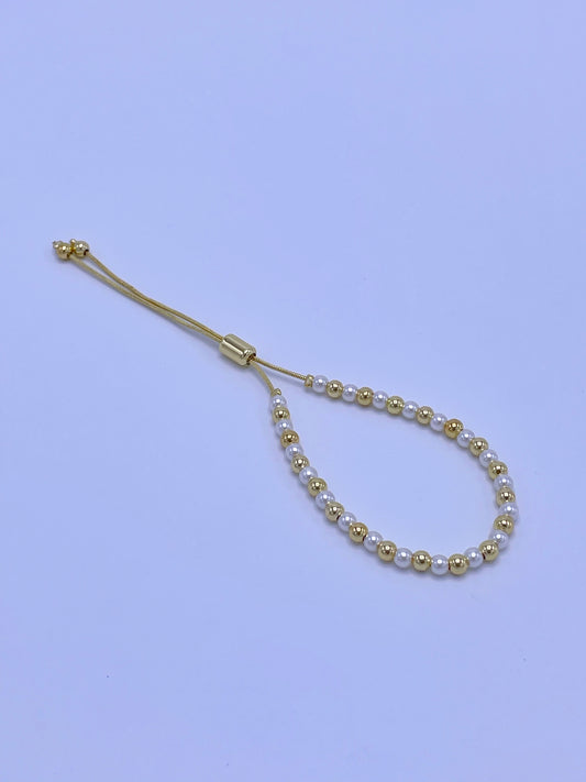 Pulsera graduable de balines 4mm