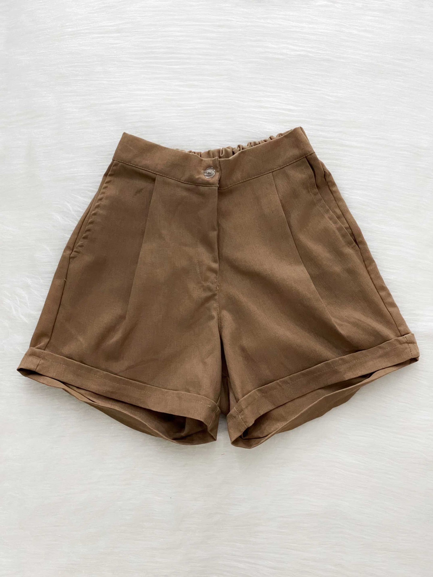 Short talle alto lino nude