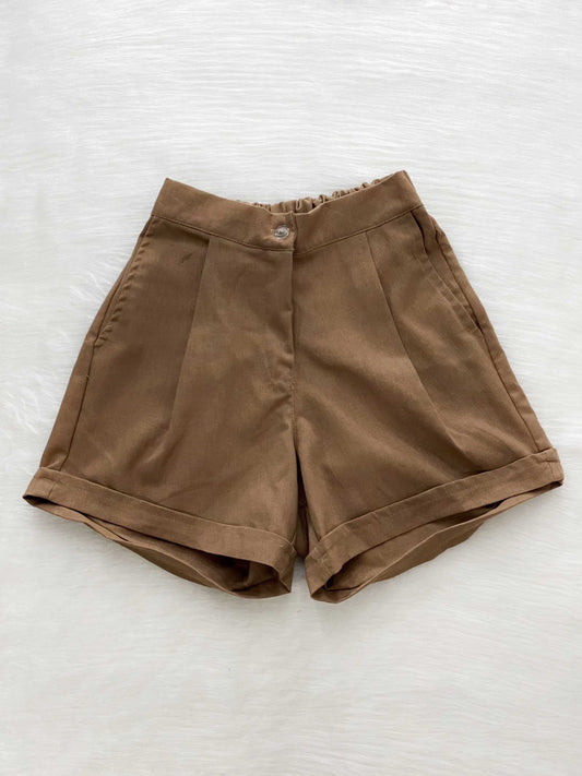 Short talle alto lino nude