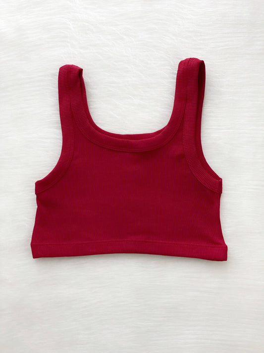 Croptop rojo