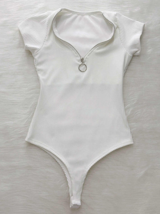 Body de mangas blanco